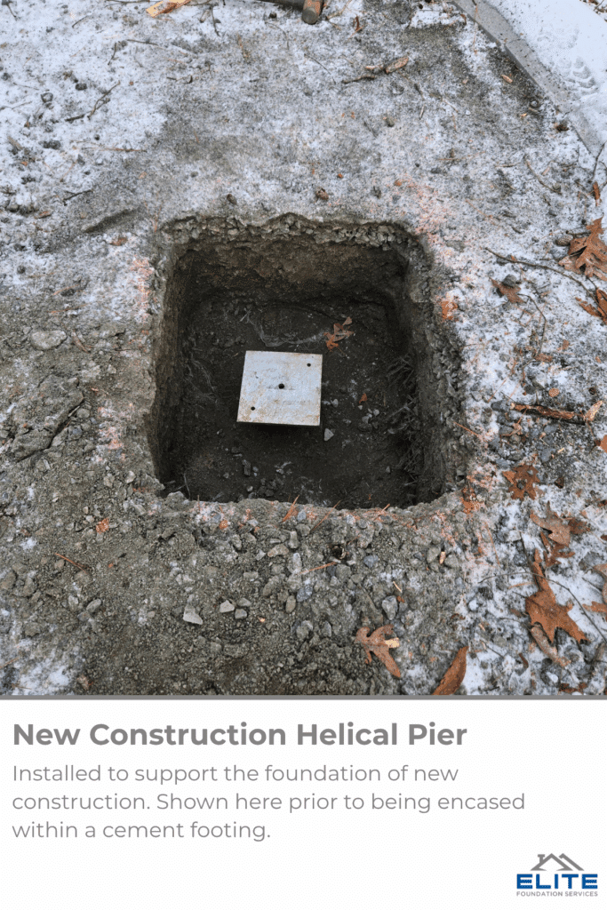 New Construction Helical Pier NC